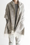 MARIA pocket shawl 60x180cm+fringes ラプアン カンクリ/LAPUAN KANKURIT grey-white