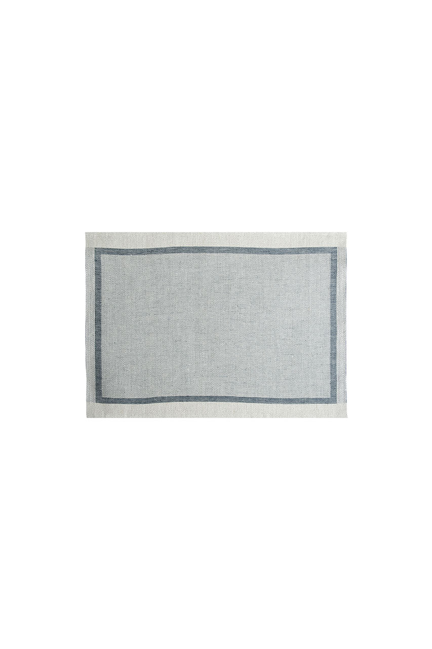 ラプアン カンクリ/LAPUAN KANKURITのLAINA placemat 46x32cm(linen-dark grey/LK34599)