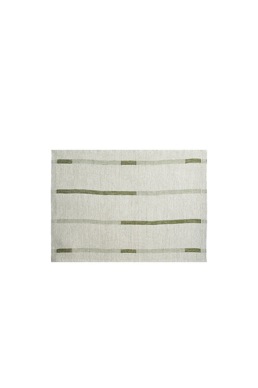 ラプアン カンクリ/LAPUAN KANKURITのLINNEA placemat 46x32cm(linen-olive/LK34699)