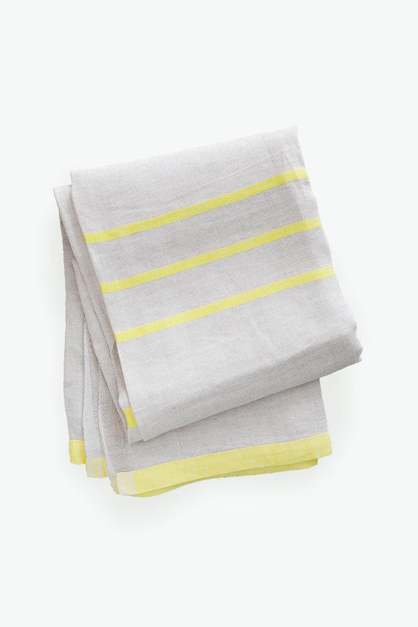 ラプアン カンクリ/LAPUAN KANKURITのUSVA multi-use towel 95x180cm(linen-yellow/LK65973)