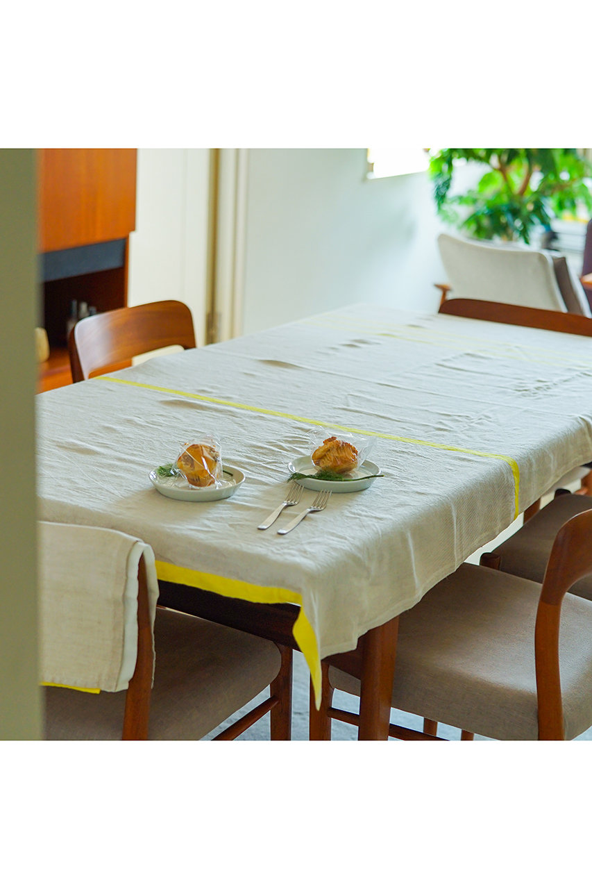 ラプアン カンクリさんのUSVAマルチユースタオル ウスヴァ｜ラプアン ブランケット マルチユースタオル USVA yellow linen タオル
