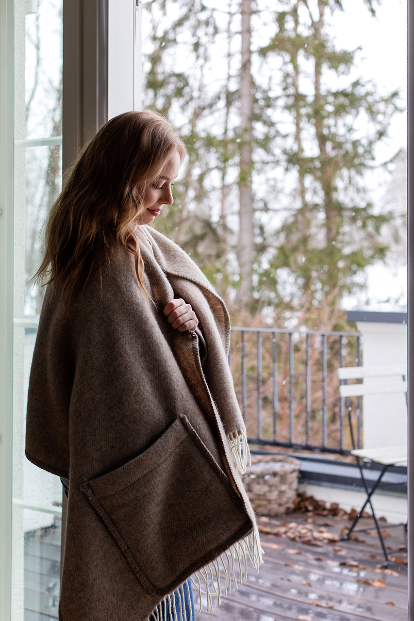 LAPUAN KANKURIT(ラプアン カンクリ)｜ARVO ポケットショール 60x180cm