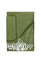 ARVO ポケットショール 60x180cm+fringes ラプアン カンクリ/LAPUAN KANKURIT ホワイト×オリーブ