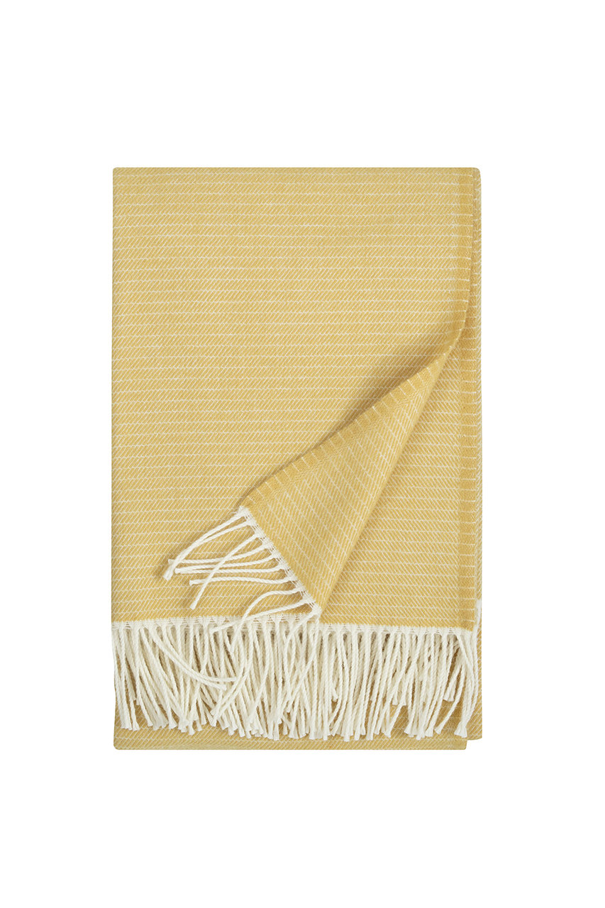 LEPO ウールブランケット 135x180cm+fringes