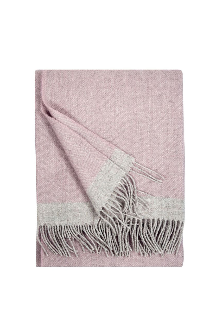 RAUHA ウールブランケット 130x180cm+fringes