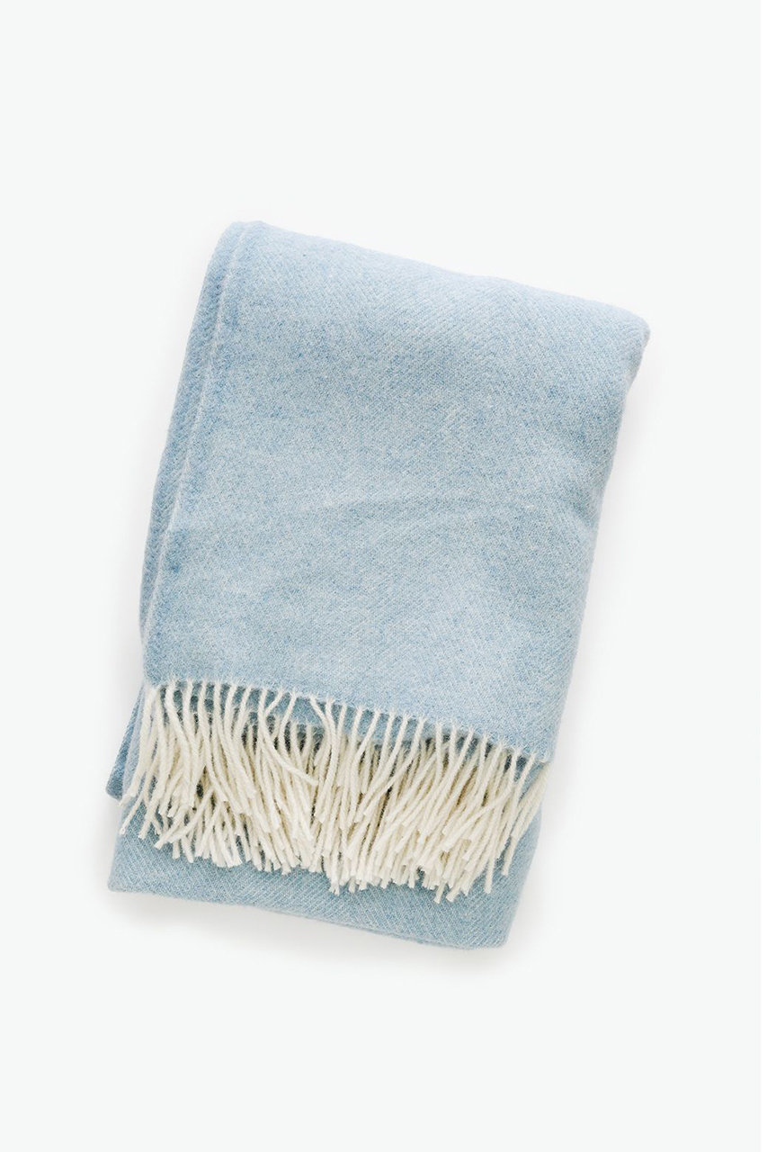 ARVO ウールブランケット 130x180cm+fringes