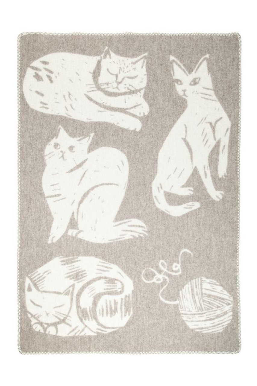 KISSANPAIVAT ウールブランケット 90x130cm