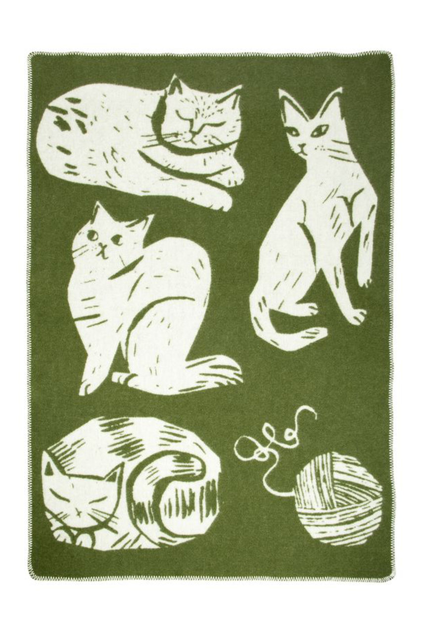 KISSANPAIVAT ウールブランケット 90x130cm