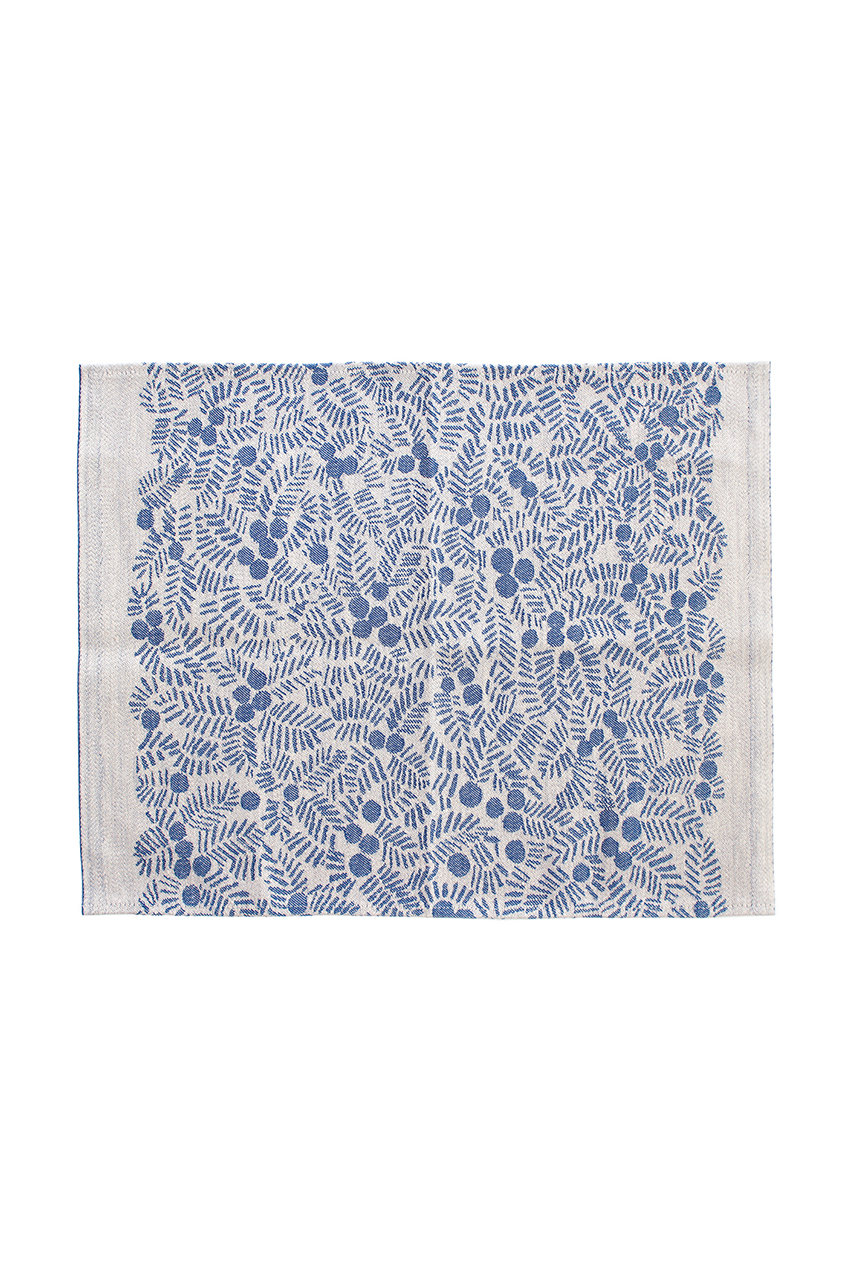 ラプアン カンクリ/LAPUAN KANKURITのKATAJANMARJA プレースマット(リネン×ブルーベリー/LK700937)