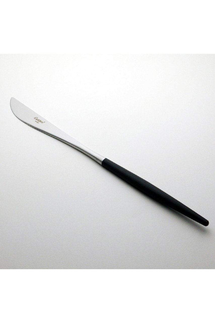 センプレ/SEMPREの【Cutipol】GOAディナーナイフ(シルバー×ブラック/224038)