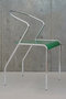 【倉俣史朗】Chair with Steel Pipe＆Steel Seat センプレ/SEMPRE