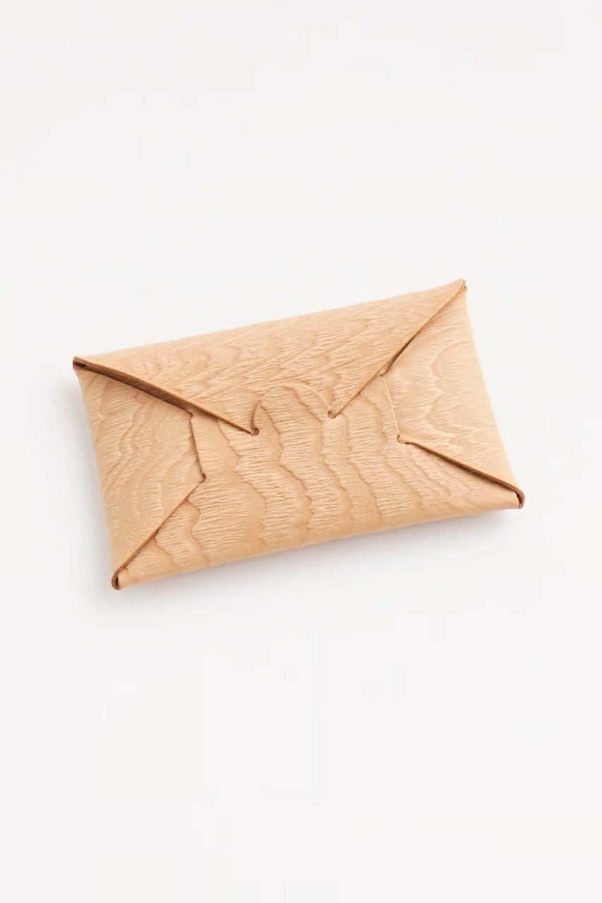 イロセ/i ro seのSEAMLESS CARD CASE(WOOD/ACC-SL01)