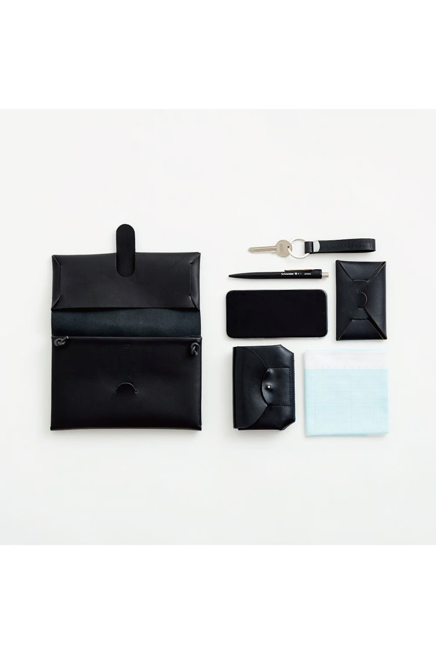 irose ポップアップ　ミニウォレット　S.BLACK 限定品 irose (イロセ) POP UP MINI WALLET / ポップアップミニウォレット