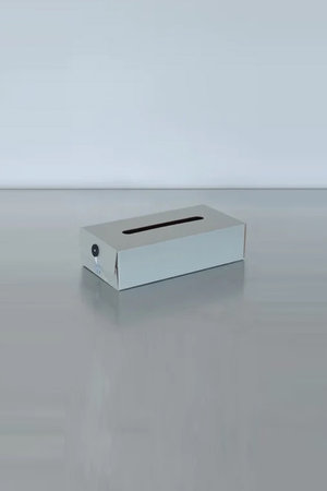 クラフトワン/craft_oneのButton Tissue Box / concrete craft(510400/510403)