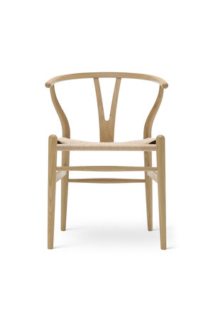 カール・ハンセン＆サン/カール・ハンセン＆サンのCH24 ウィッシュボーン チェア ナチュラルペーパーコード／オーク／ソープ【メーカー取り寄せ】(510900/510901)