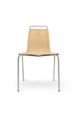 カール・ハンセン＆サン/カール・ハンセン＆サンのPK1 チェア ステンレススチール／ナチュラルペーパーコード【メーカー取り寄せ】(510900/510901)