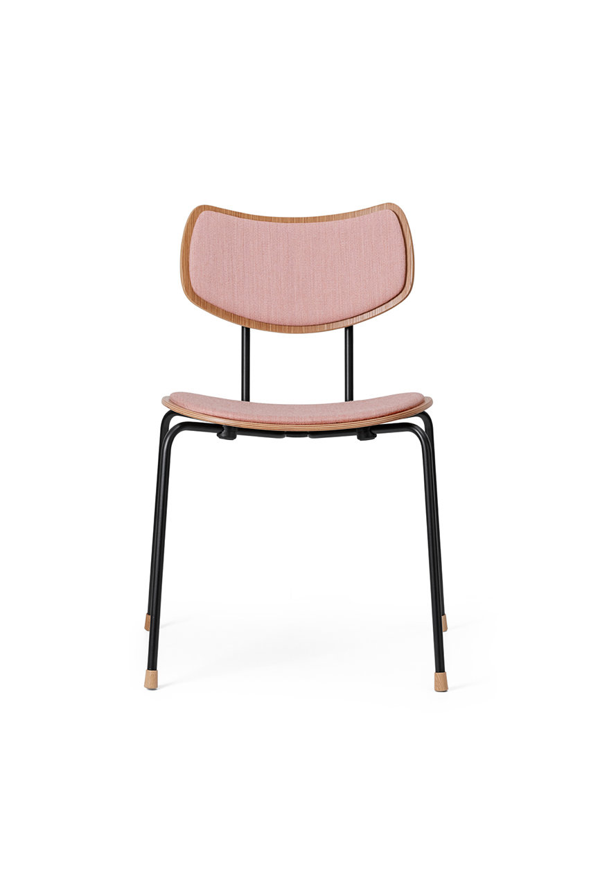 カール・ハンセン＆サン/カール・ハンセン＆サンのVLA26P ベガ チェア オーク／オイル／ブラック脚／Fab1【メーカー取り寄せ】(mood01106／ピンク/-)
