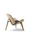 CH07 SHELL CHAIR ブラックレザー／オーク／オイル【メーカー取り寄せ】 カール・ハンセン＆サン/カール・ハンセン＆サン