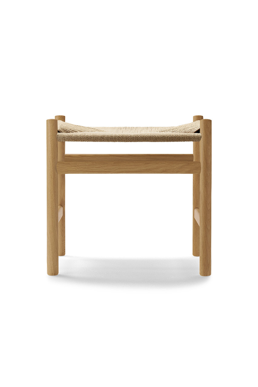 カール・ハンセン＆サン/カール・ハンセン＆サンのCH53 フットスツール ナチュラルペーパーコード／オーク／オイル 【メーカー取り寄せ】(-/-)