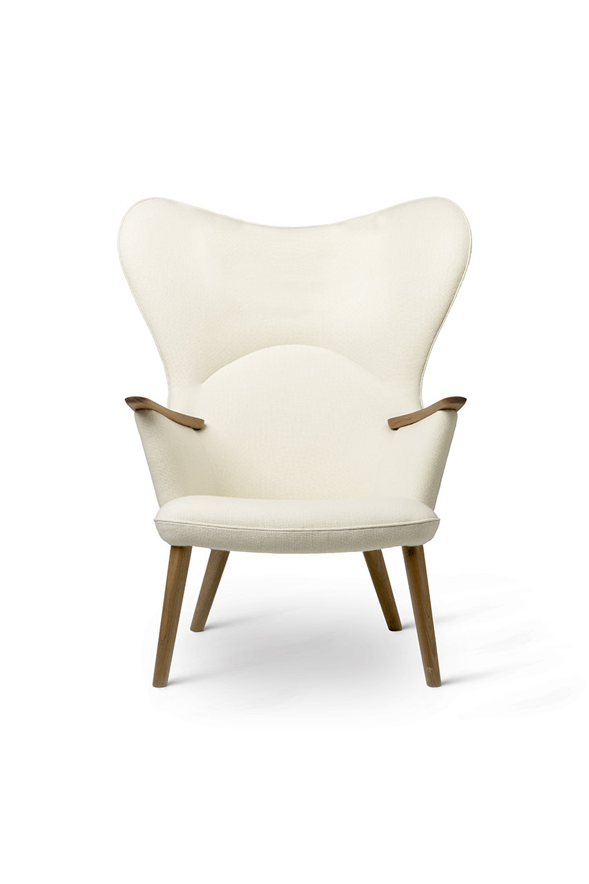 カール・ハンセン＆サン/カール・ハンセン＆サンのCH78 ママ ベアチェア【メーカー取り寄せ】(ウォルナット／オイル／ハリンダル 100/-)