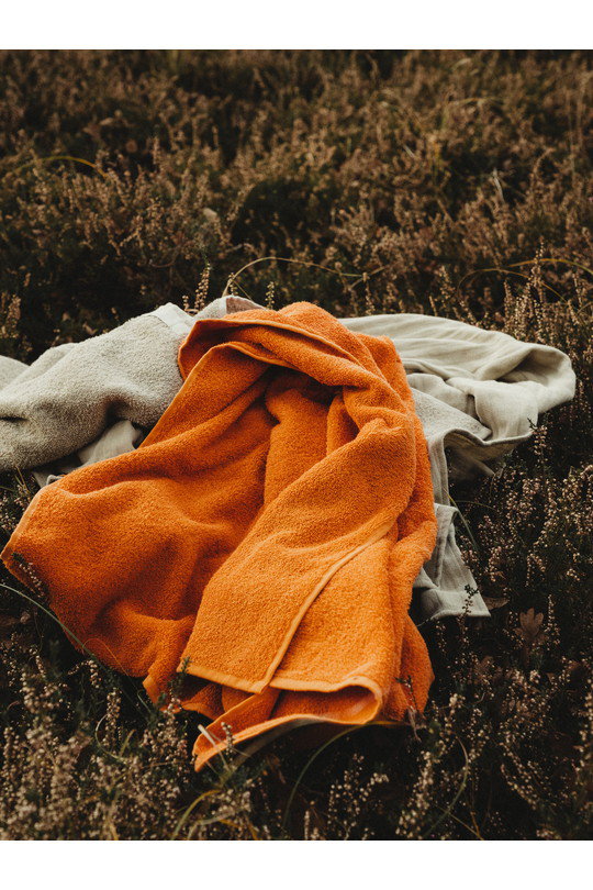 FRAMA(フラマ)｜ヘビータオル／ハンド/Burnt Orange の通販｜ELLESHOP