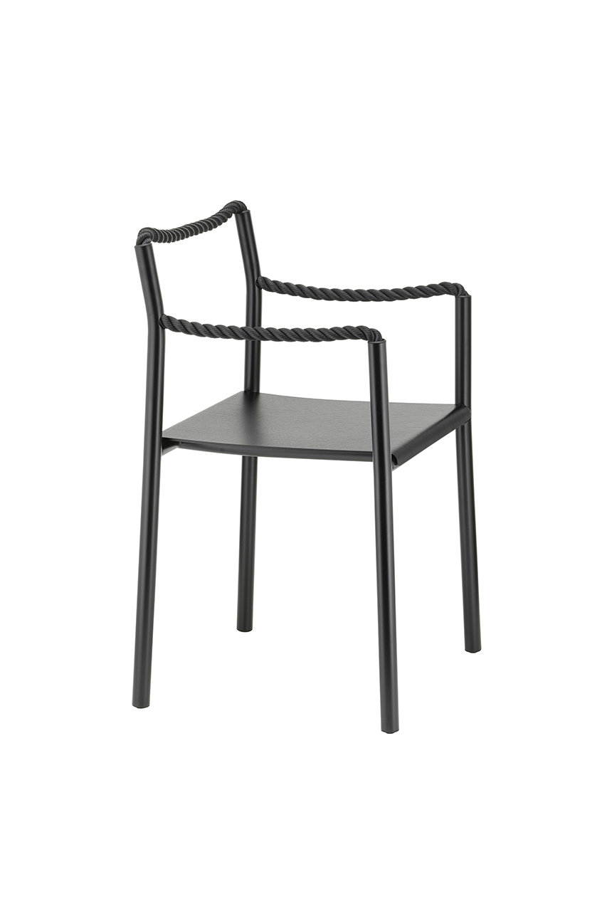 Artek(アルテック)｜ロープ チェア/ブラック の通販｜ELLESHOP・(エル