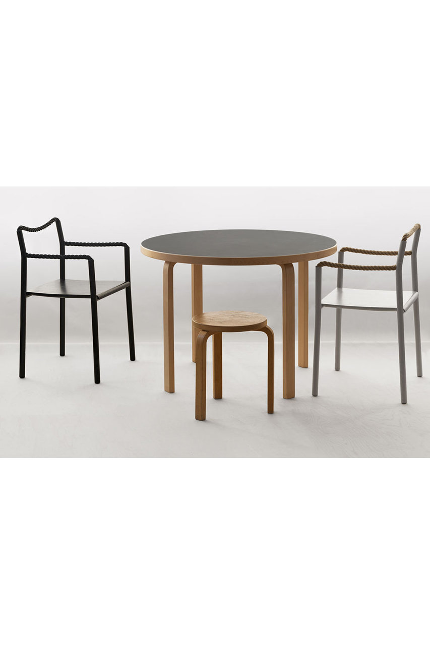 Artek(アルテック)｜ロープ チェア/ブラック の通販｜ELLESHOP・(エル
