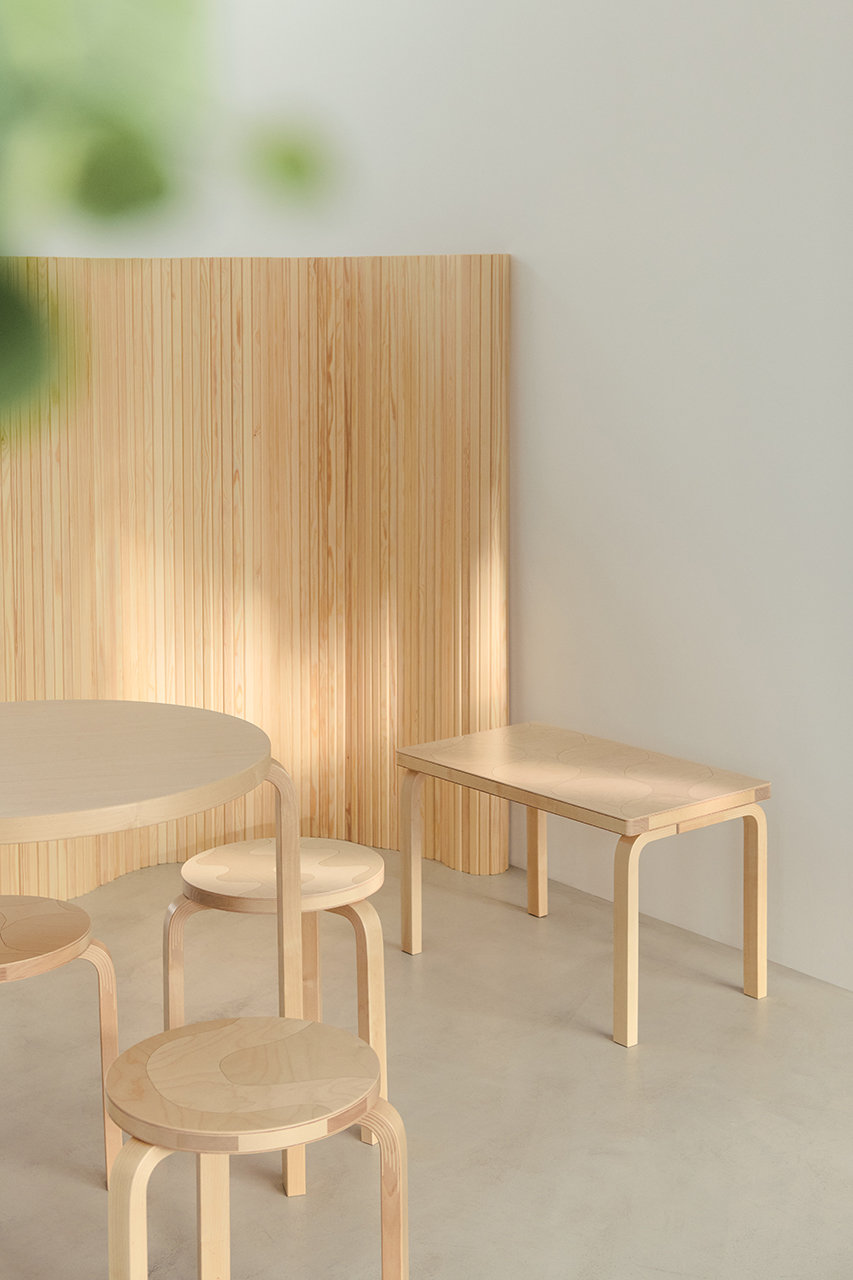 Artek(アルテック)｜Artek + Marimekko スツール 60 セイレーニ