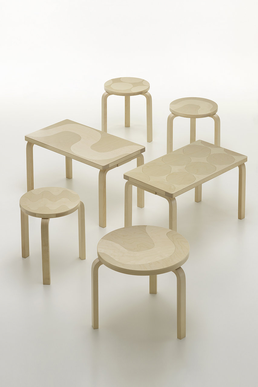 【新品未使用】artek アルテック スツール 60 ナチュラルラッカー Stool 60 (スツール60) | ナチュラル ラッカー | Artek (アルテック)