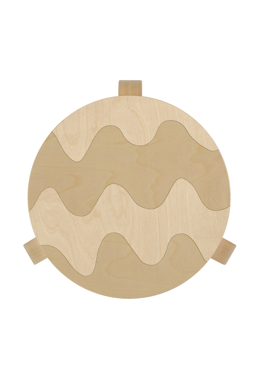 Artek(アルテック)｜Artek + Marimekko スツール 60 ロッキ/ナチュラル