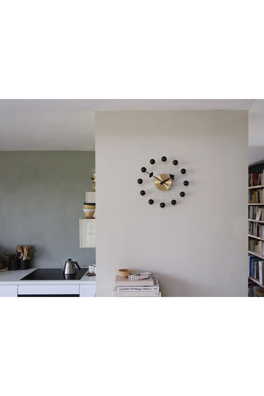 Vitra(ヴィトラ)｜ボール クロック/チェリー の通販｜ELLESHOP・(エル
