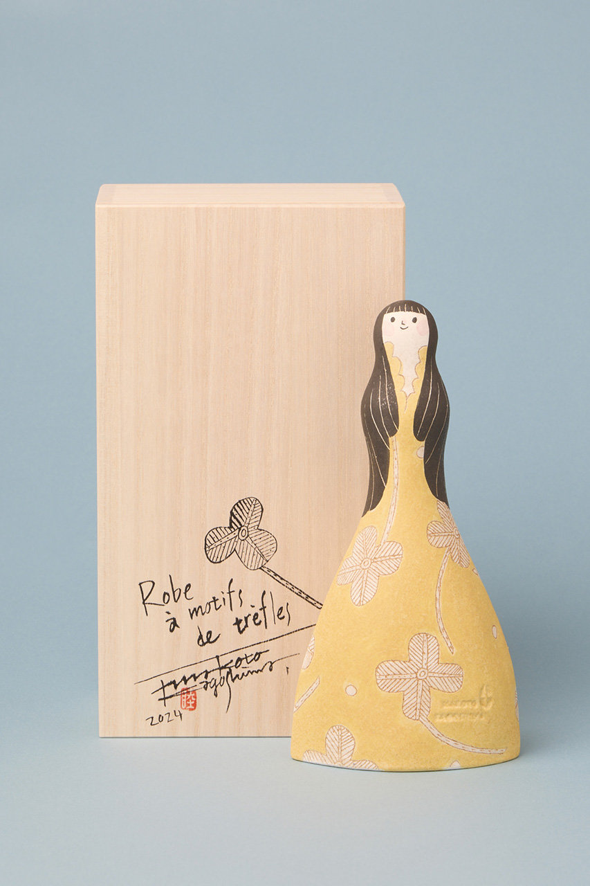 カゴシママコト（ゲンテイアイテム）/鹿児島 睦（限定アイテム）の【予約販売】Makoto Kagoshima Figurine ローブ・ア・モティーフ・ドゥ・トレフル　Robe a motifs de trefles(-/figurine2024-4)