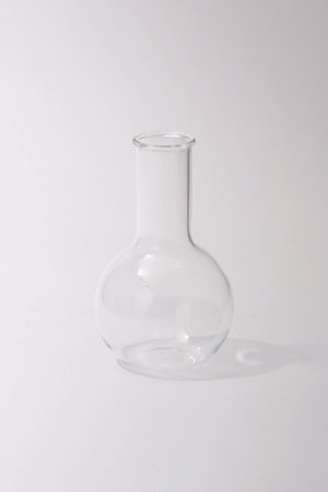 ボロシル ラボ グラス/BOROSIL LAB GLASSの平底フラスコ 250 ブランク(510600/510605)