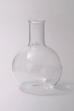 ボロシル ラボ グラス/BOROSIL LAB GLASSの平底フラスコ 1000 ブランク(510600/510605)