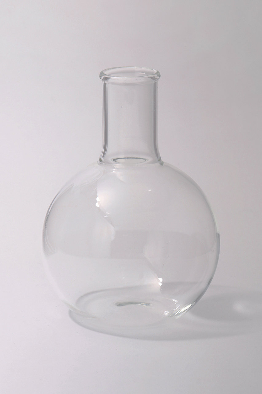 ボロシル ラボ グラス/BOROSIL LAB GLASSの平底フラスコ 1000 ブランク(-/2LB1FB0_10_010)