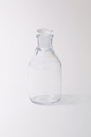 ボロシル ラボ グラス/BOROSIL LAB GLASSの保存瓶硝子栓 250 ブランク(510600/510605)