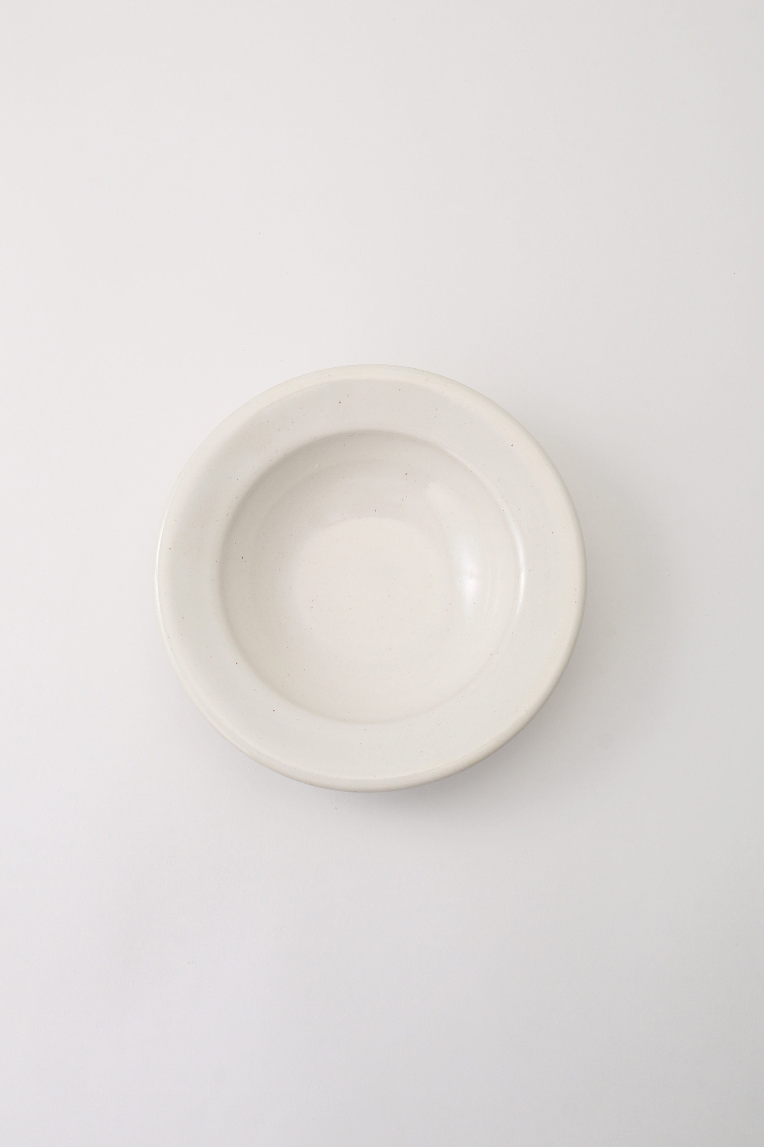 あわびウェア/Awabi wareのリムスープ皿 S(白磁/L01-020)
