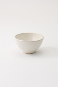 Awabi ware(あわびウェア)｜単色茶碗・大/アイボリー の通販