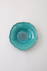 Awabi ware(あわびウェア)｜輪花皿 S/トルコ の通販｜ELLESHOP・(エル