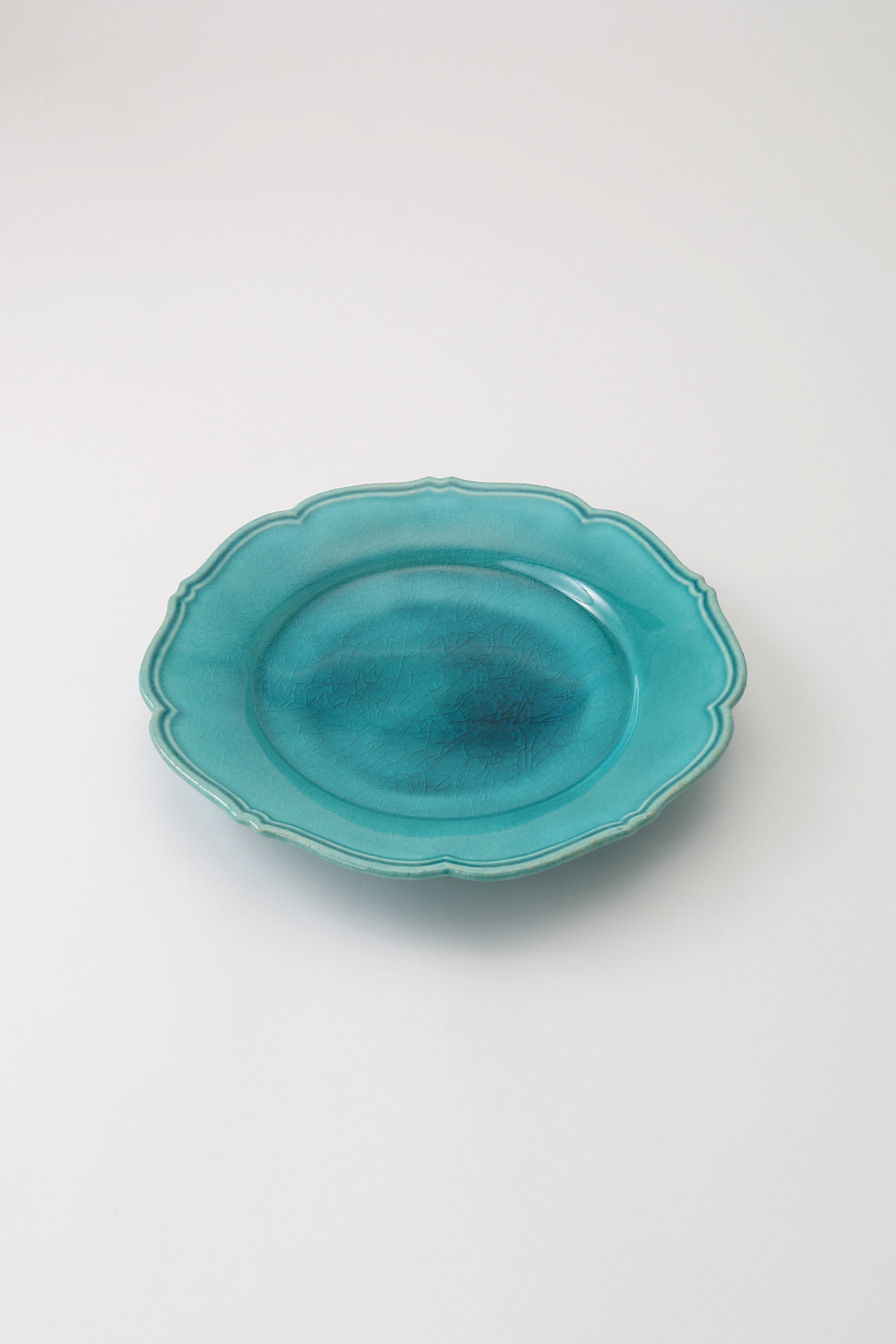 大特価放出！ Awabi ware(あわびウェア)｜輪花皿 M/トルコ の通販｜ELLESHOP 食器