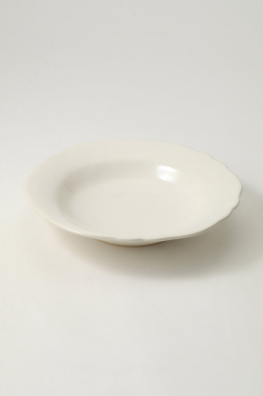 Awabiware あわびウェア 輪花中深皿 2枚 awabi ware｜輪花中深皿