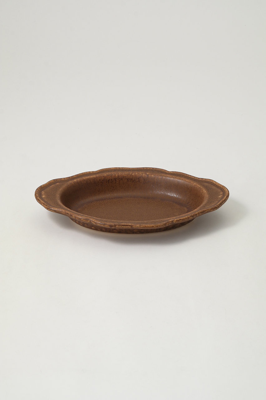 Awabi ware(あわびウェア)｜耐熱グラタン皿 M/チョコ の通販｜ELLESHOP