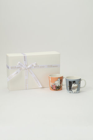 ムーミン アラビア ムーミンパパ＆ママ マグペアギフトセット