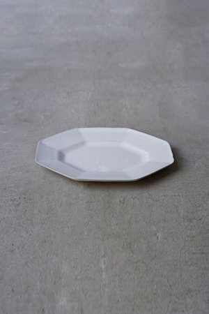 アメノイエ/amenoieのmarais 八角プレート大 赤土(510100/510101)