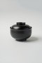 土直漆器×アメノイエ 蓋付椀 アメノイエ/amenoie 黒
