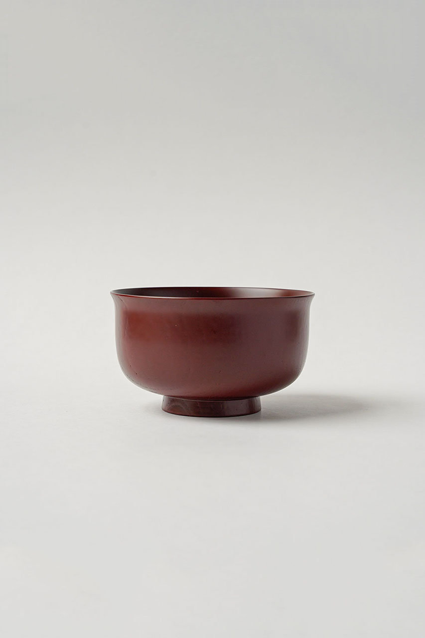 アメノイエ/amenoieの土直漆器×アメノイエ 汁椀(古代朱/ID00210)