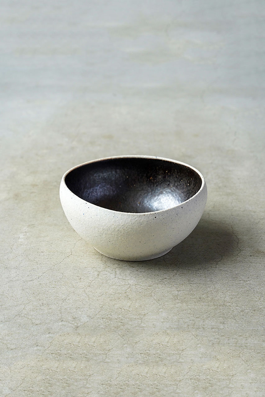 アメノイエ/amenoieのclay ボウル M(黒/ID00205)