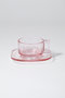 カップ ＆ ソーサー アルノグラス/ARNO Glass ピンク