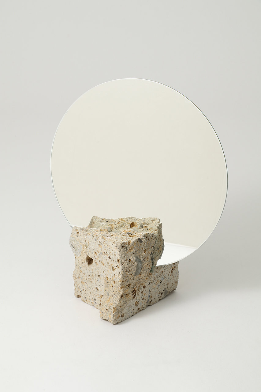 アトリエマティック/Atelier maticのミラー 秋保石 S(B/54)