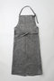 Bristol エプロン リネンアンドデコール/LINEN & DECOR ブラック